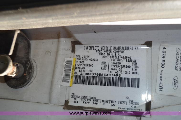 image for item K5301 1995 Ford F350 pickup truck