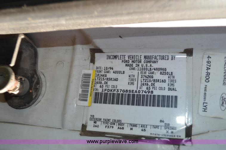 image for item K5301 1995 Ford F350 pickup truck