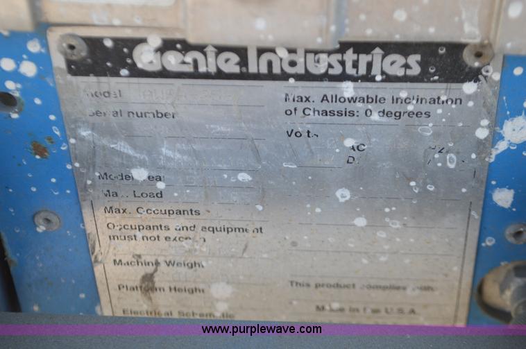 image for item K5310 Genie AWP-25S man lift