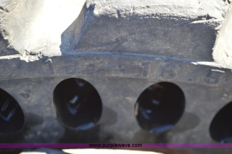 image for item K5311 (4) 12-16.5 skid steer tires