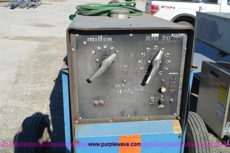 image for item K5312 Miller Big 20 welder