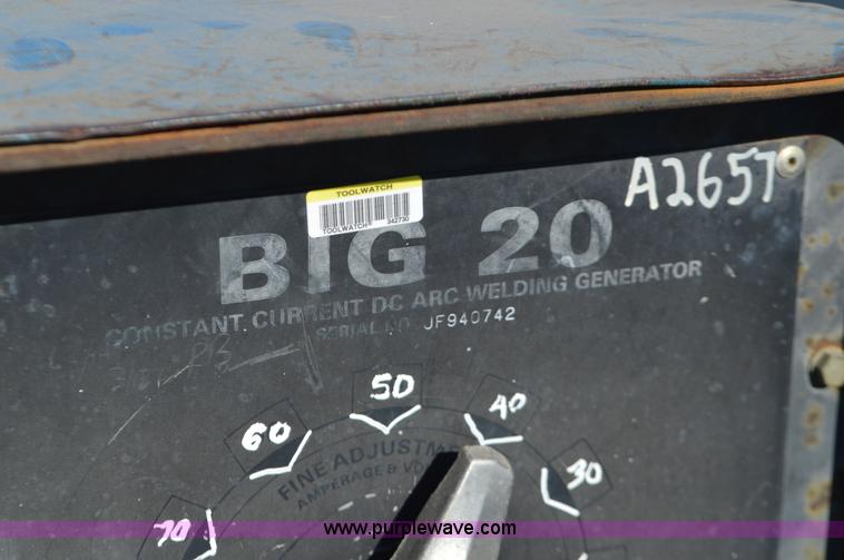 image for item K5312 Miller Big 20 welder