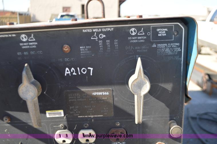 image for item K5314 Miller Bobcat 225G welder/generator