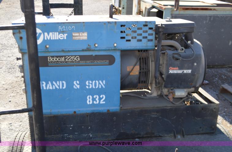 image for item K5314 Miller Bobcat 225G welder/generator