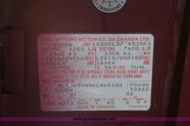 image for item L1018 1989 Ford F350 Crew Cab pickup truck