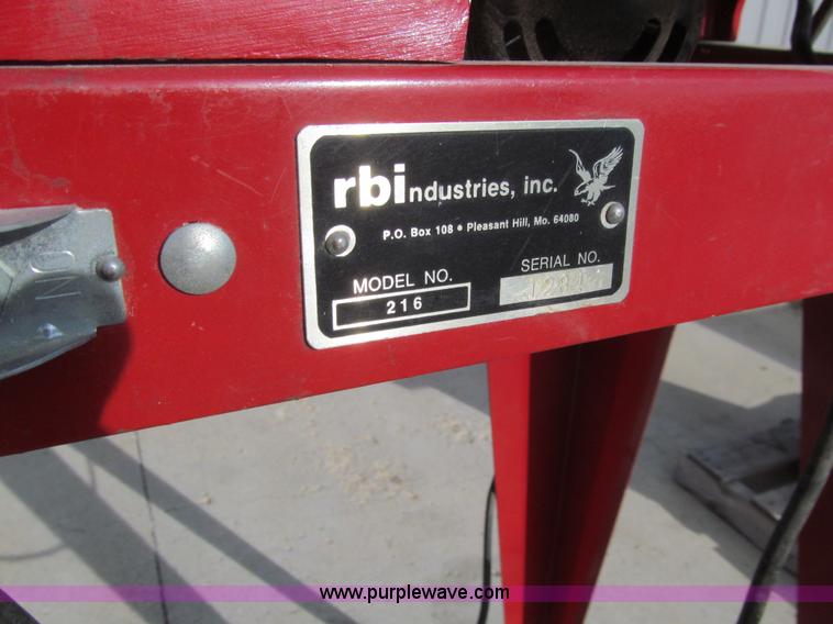 image for item L1962 RBI 216 scroll saw