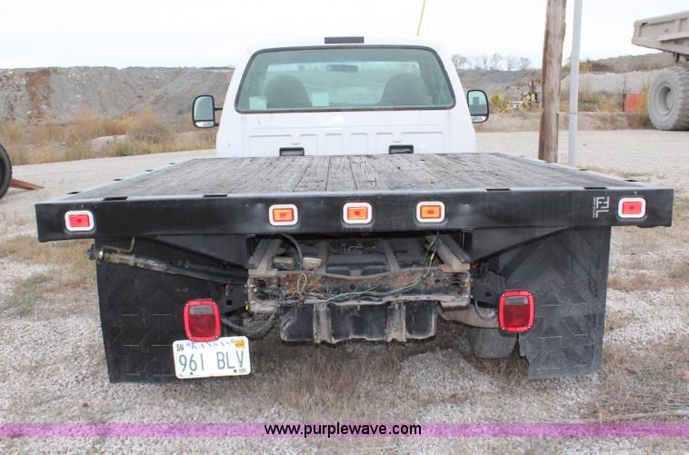 image for item L2350 1999 Ford F350 Super Duty flatbed pickup truck