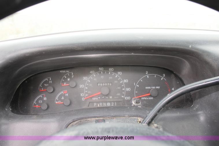 image for item L2350 1999 Ford F350 Super Duty flatbed pickup truck