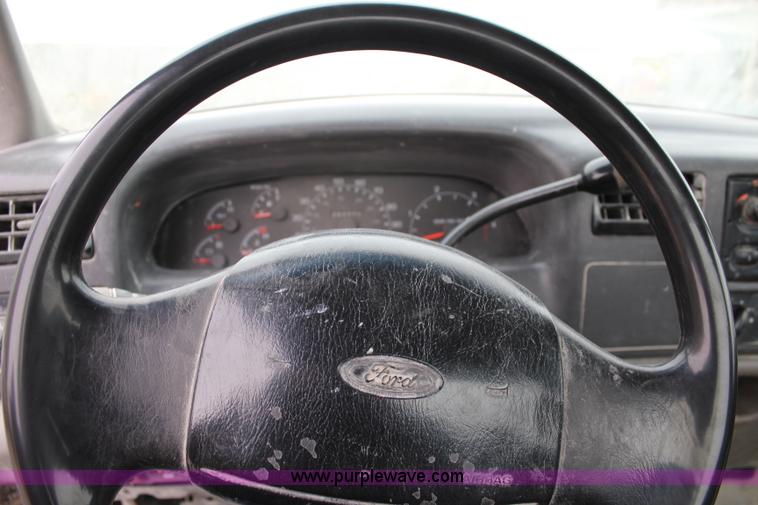 image for item L2350 1999 Ford F350 Super Duty flatbed pickup truck