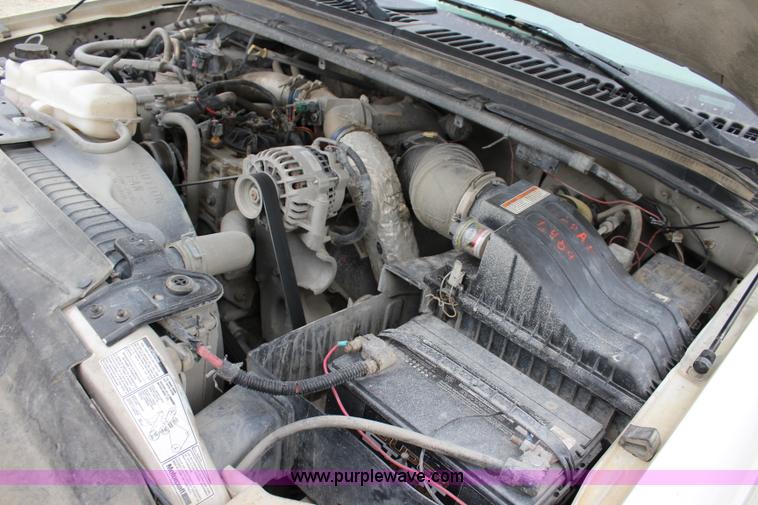 image for item L2350 1999 Ford F350 Super Duty flatbed pickup truck