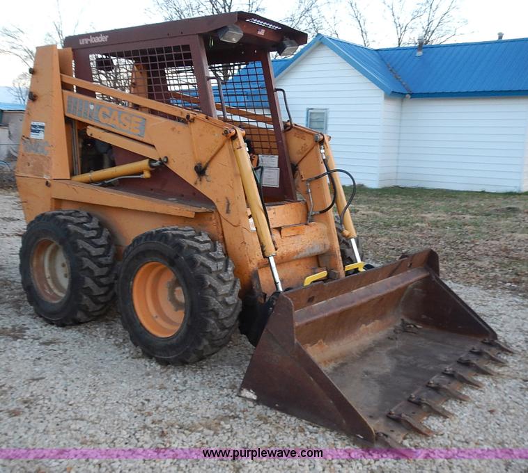 image for item L3587 1988 Case 1845C skid steer