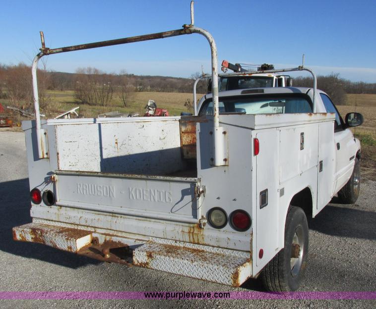 image for item L4219 1999 Dodge Ram 2500 utility truck