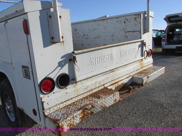 image for item L4219 1999 Dodge Ram 2500 utility truck