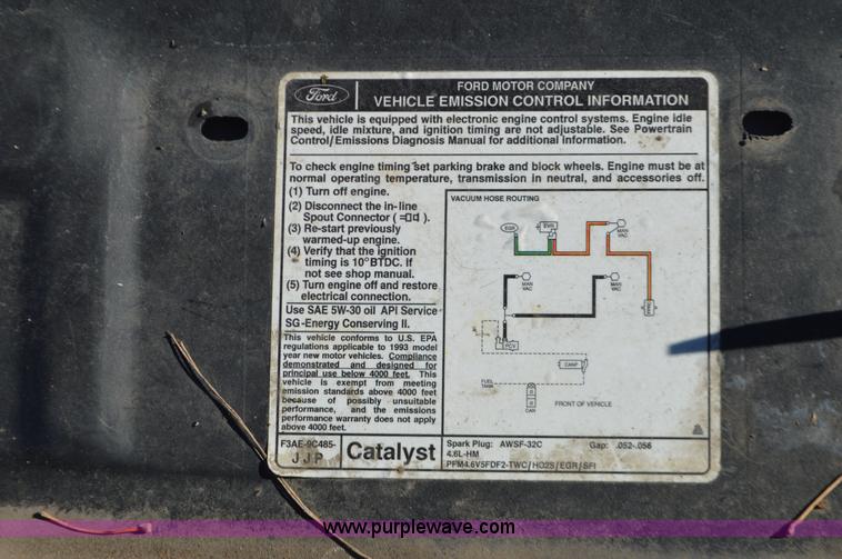 image for item L4520 1993 Ford Crown Victoria