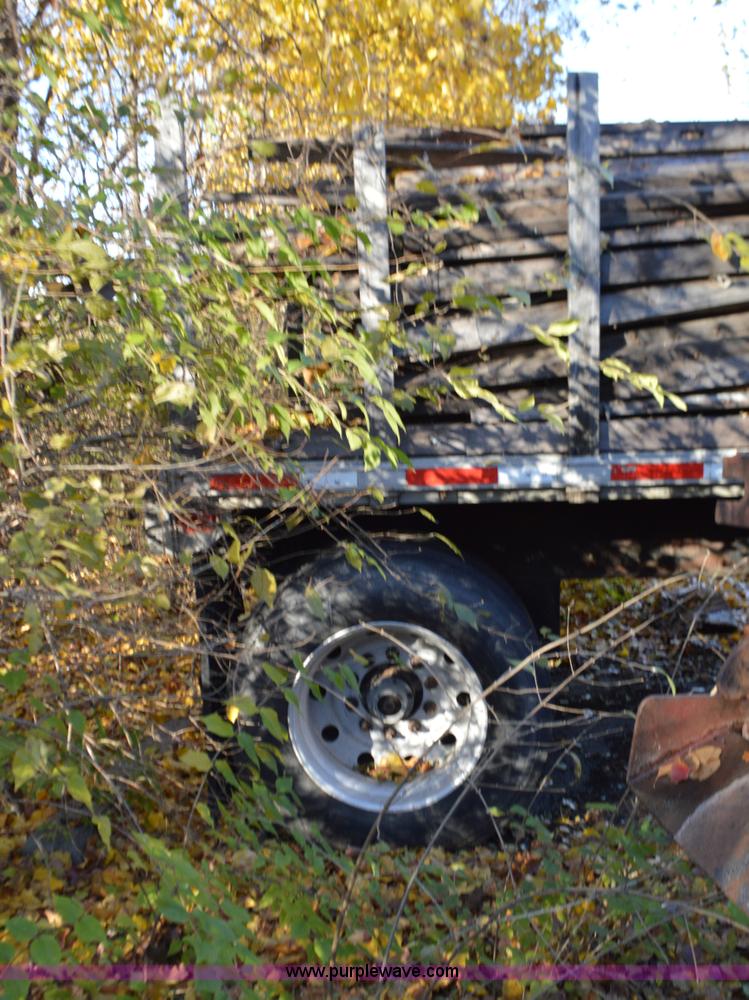 image for item L4595 2000 Transcraft flatbed trailer