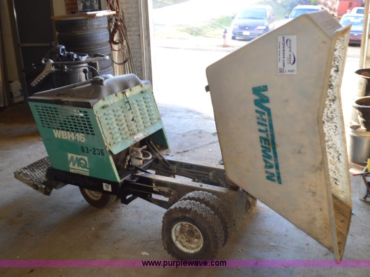 image for item L4597 Whiteman WBH-16 Georgia buggy