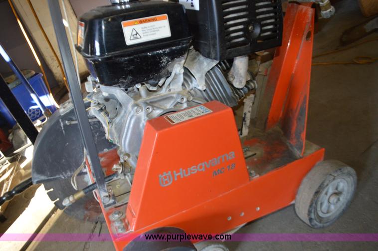 image for item L4598 Husqvarna MC18 concrete saw