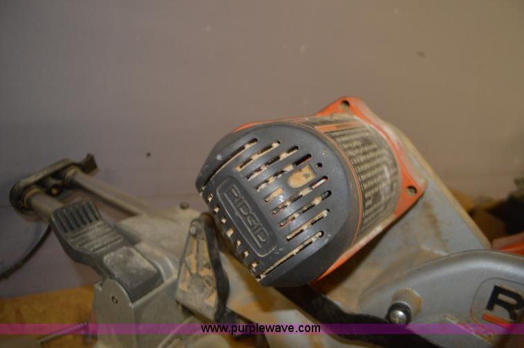 image for item L4609 Ridgid 12" miter saw