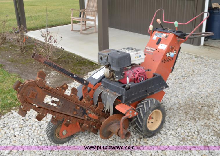 image for item L4660 2006 Ditch Witch 1030 walk-behind trencher