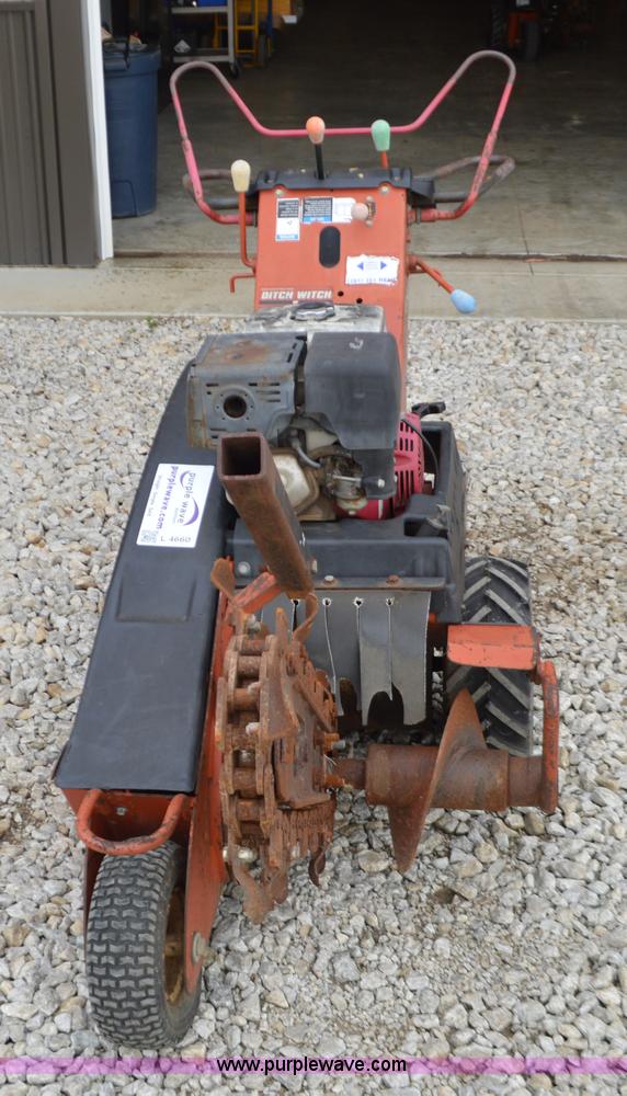 image for item L4660 2006 Ditch Witch 1030 walk-behind trencher
