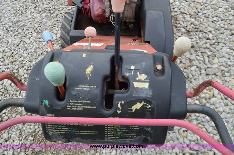 image for item L4660 2006 Ditch Witch 1030 walk-behind trencher