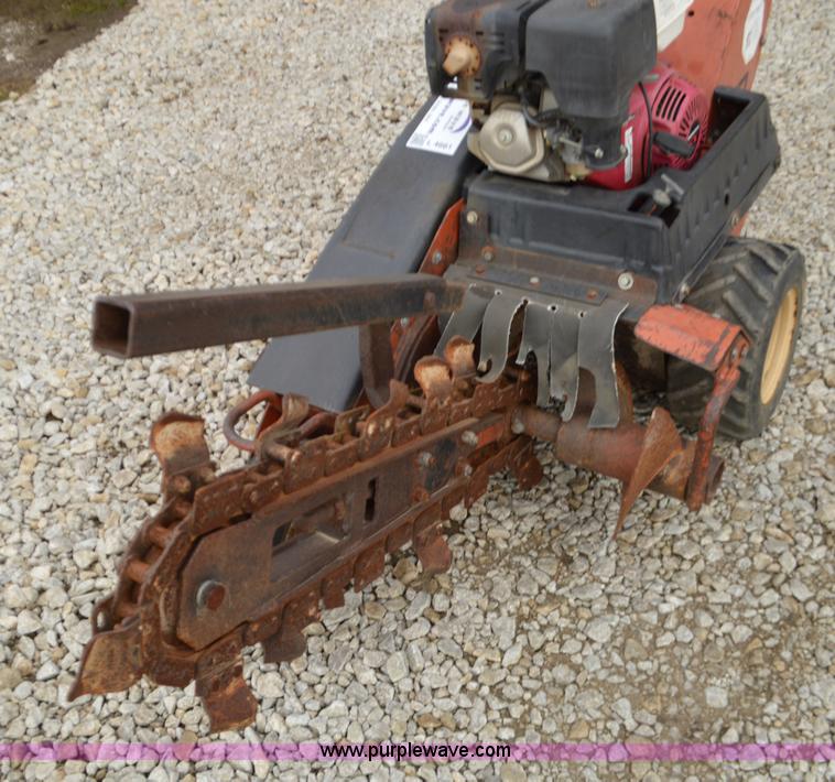 image for item L4661 2001 Ditch Witch 1030 walk-behind trencher