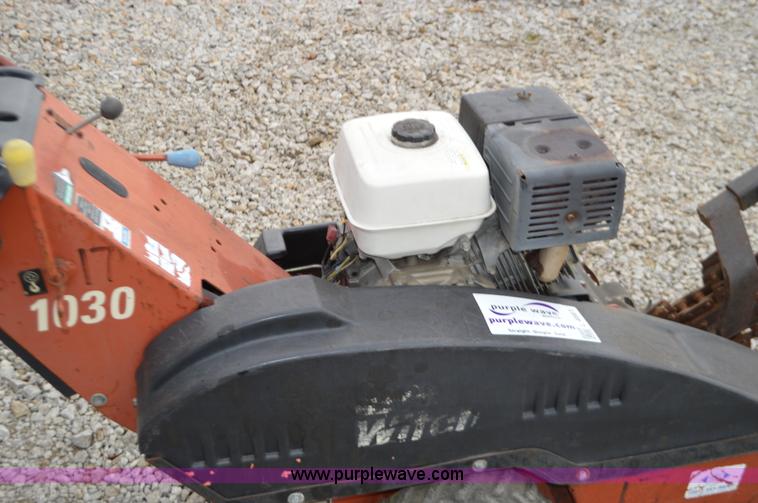 image for item L4661 2001 Ditch Witch 1030 walk-behind trencher