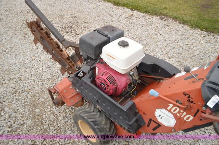 image for item L4661 2001 Ditch Witch 1030 walk-behind trencher