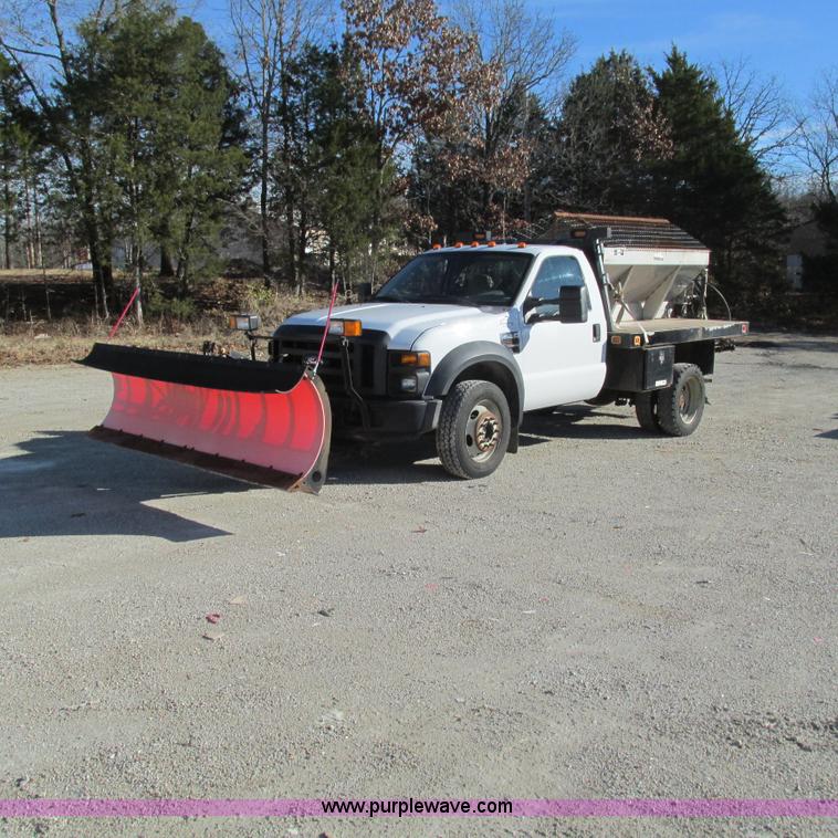 image for item L5358 2008 Ford F550 dump flatbed truck
