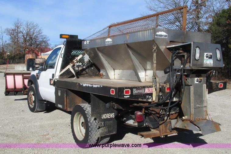 image for item L5358 2008 Ford F550 dump flatbed truck