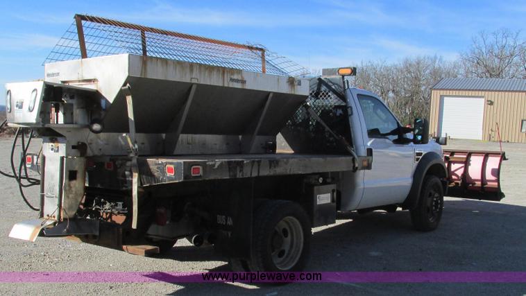 image for item L5358 2008 Ford F550 dump flatbed truck