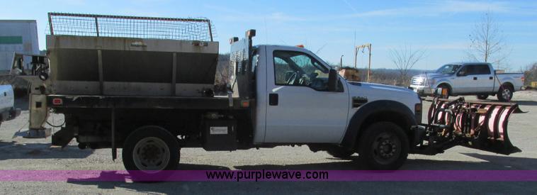 image for item L5358 2008 Ford F550 dump flatbed truck