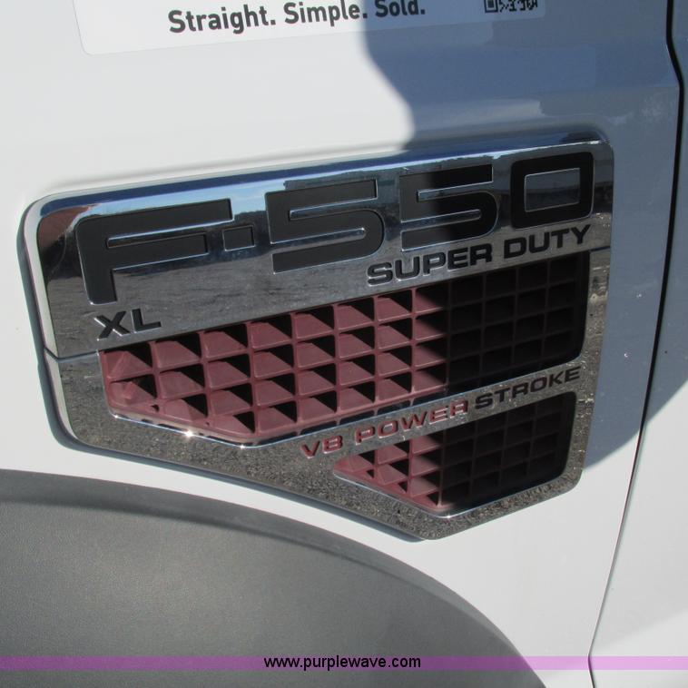 image for item L5358 2008 Ford F550 dump flatbed truck