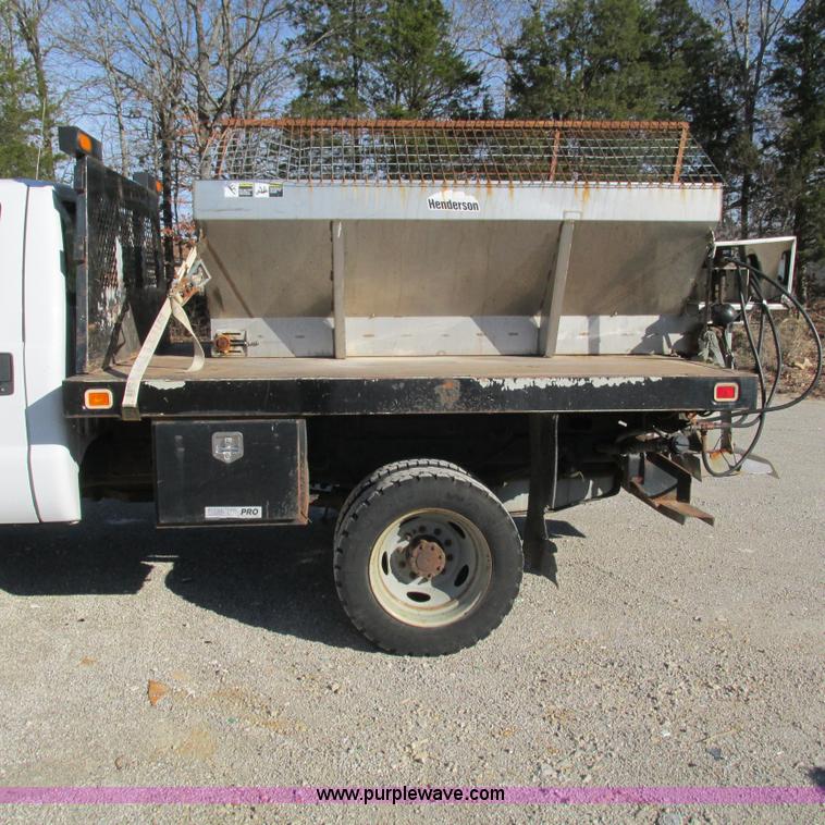 image for item L5358 2008 Ford F550 dump flatbed truck