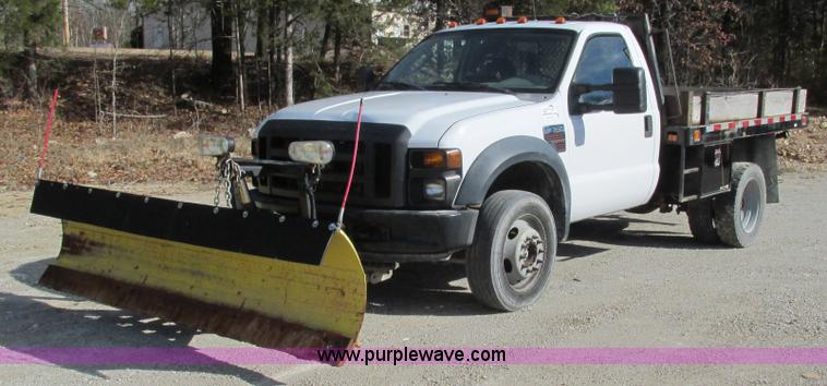 image for item L5365 2008 Ford F550 dump flatbed truck