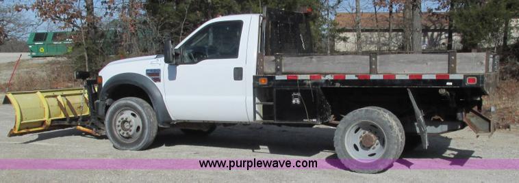 image for item L5365 2008 Ford F550 dump flatbed truck