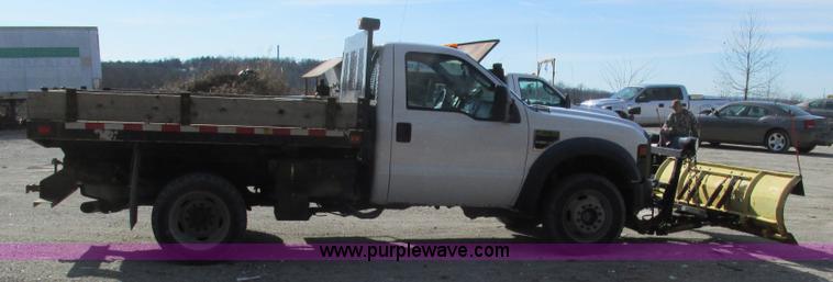 image for item L5365 2008 Ford F550 dump flatbed truck