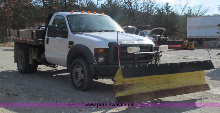 image for item L5365 2008 Ford F550 dump flatbed truck