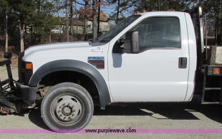 image for item L5365 2008 Ford F550 dump flatbed truck