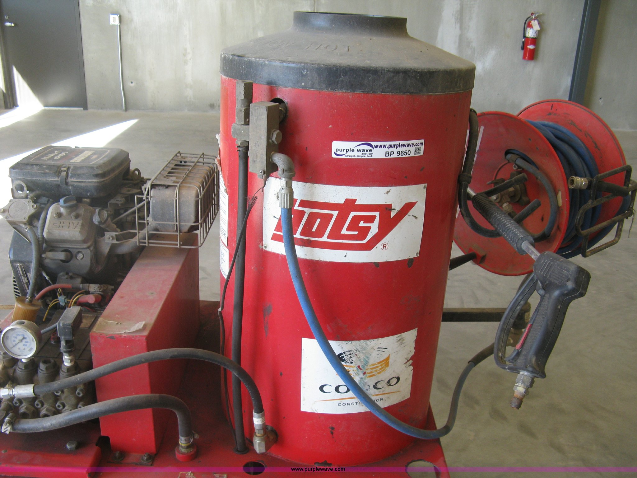 Hotsy 1260 hot pressure washer in Wichita, KS Item BP9650 sold