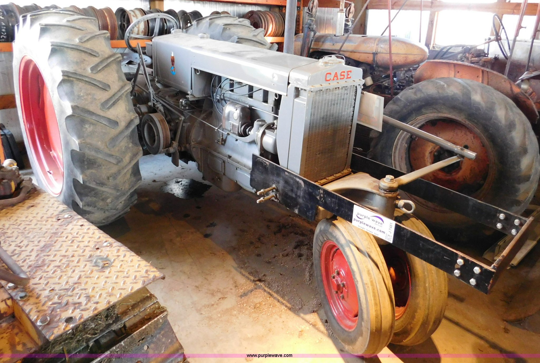 1937 Case CC tractor in McLouth, KS Item J7481 sold Purple Wave