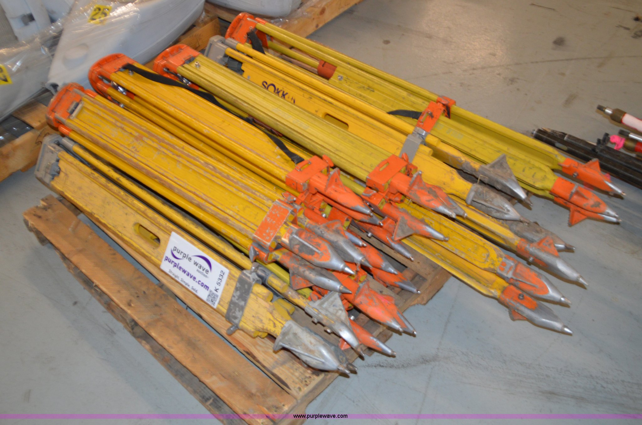 Assorted surveying equipment in Lee's Summit, MO Item K5332 sold