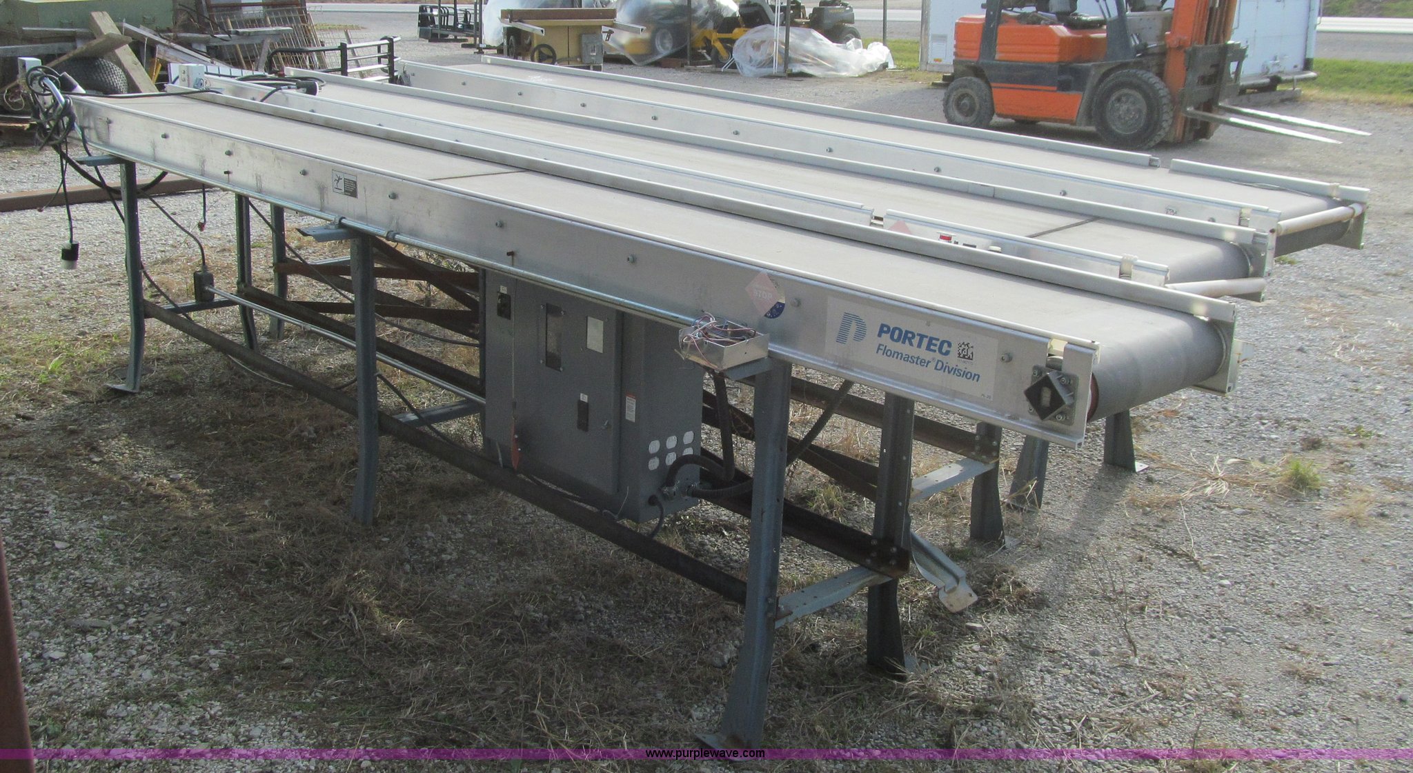 (3) Portec 314A1601 transfer conveyor in Mount Ayr, IA | Item L1964 ...