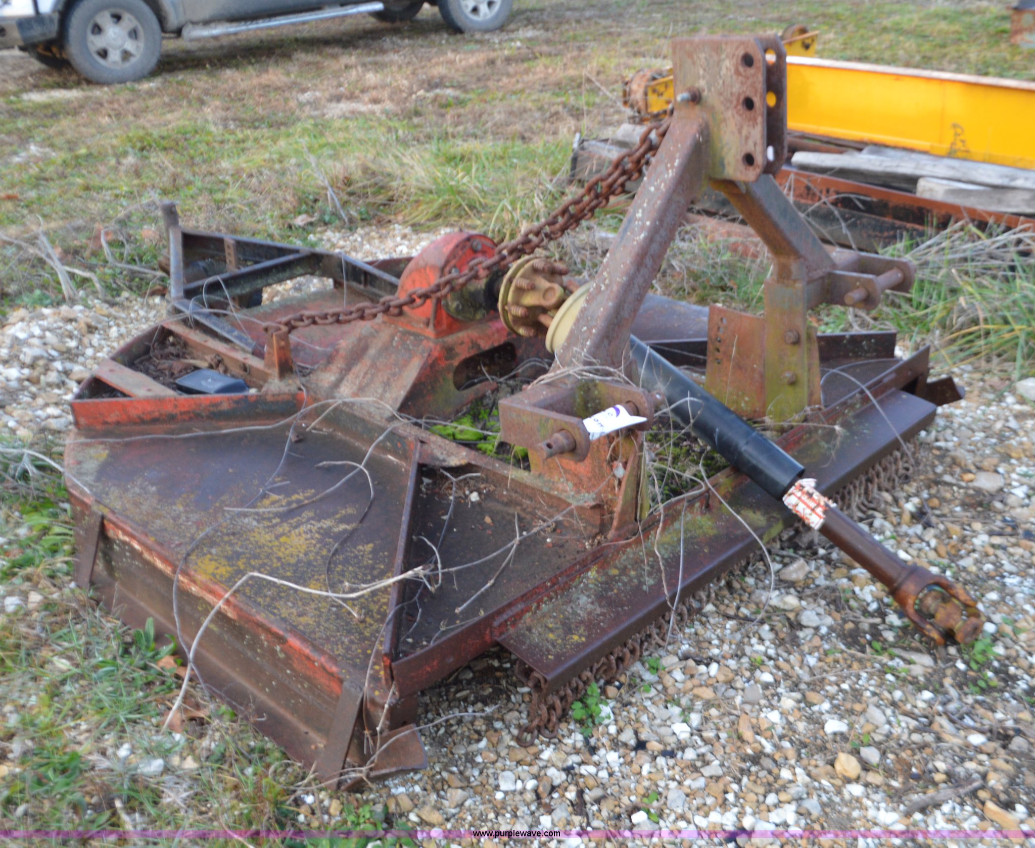 Bush Hog 406 rotary mower in Wright City, MO Item L4565 sold Purple
