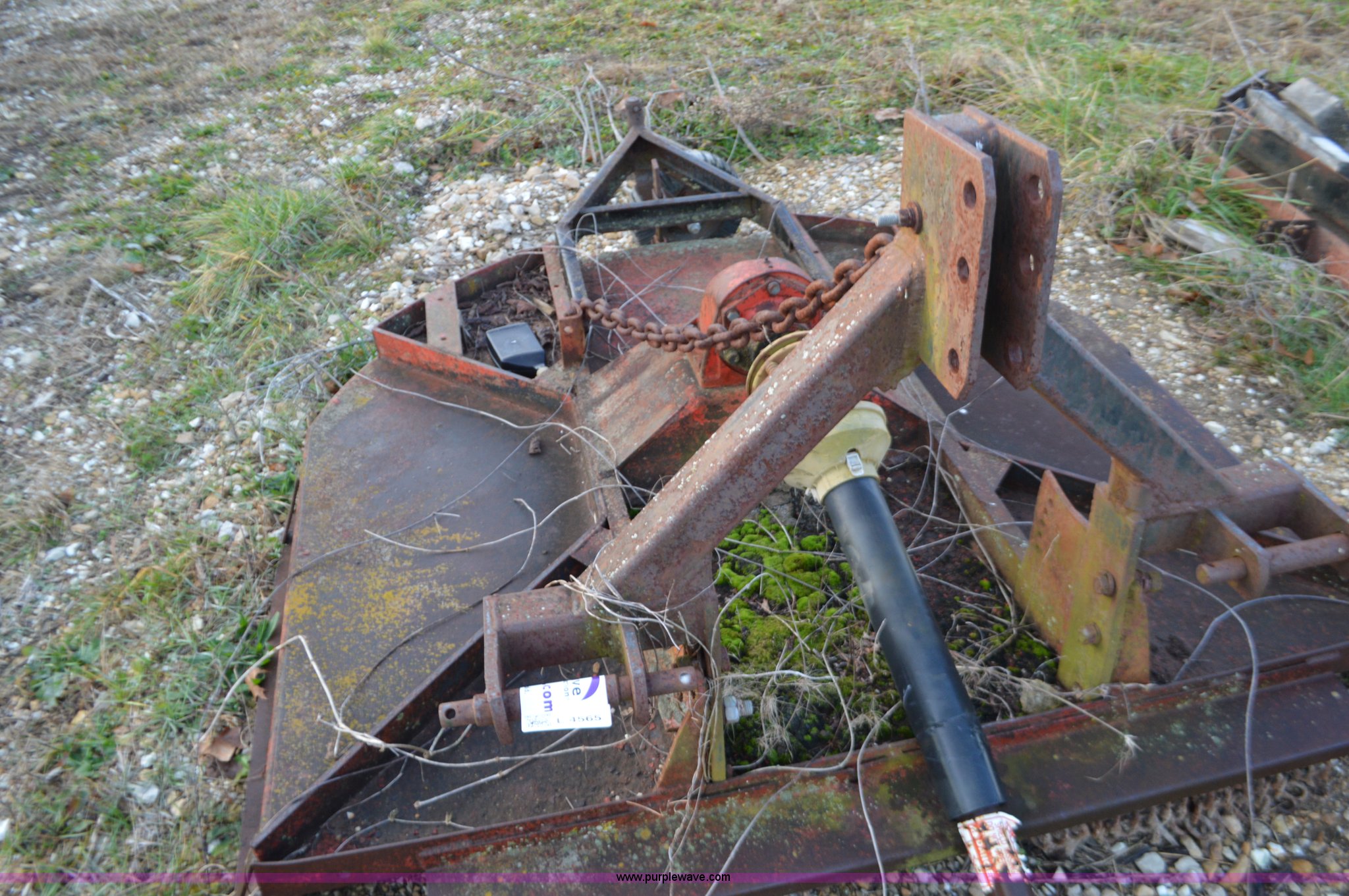 Bush Hog 406 rotary mower in Wright City, MO Item L4565 sold Purple