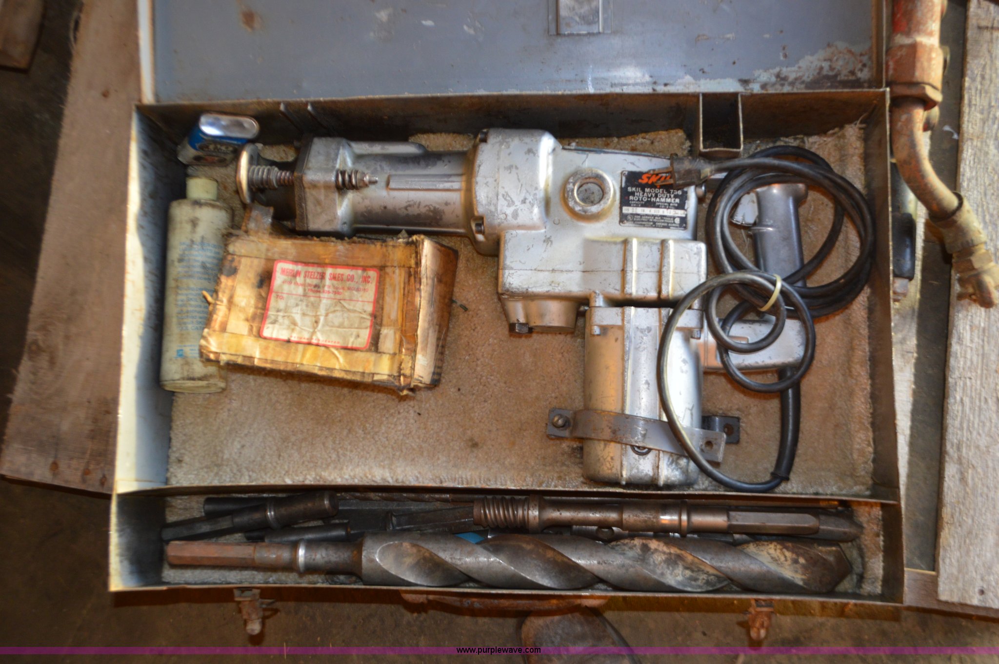 Skil 736 rotohammer in Wright City, MO Item L4574 sold Purple Wave