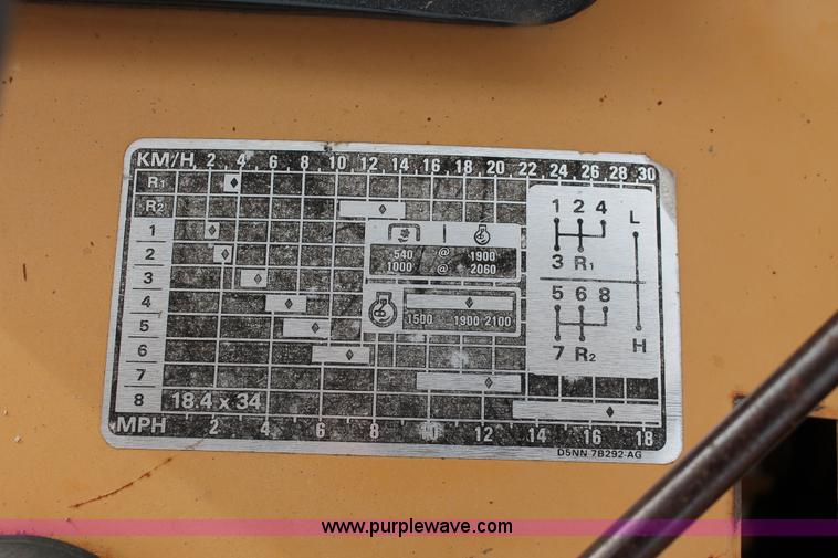 image for item AO9428 1988 Ford New Holland 6610 Tiger Special tractor