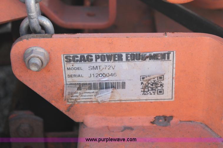 image for item AO9431 2012 Scag Turf Tiger ZTR lawn mower