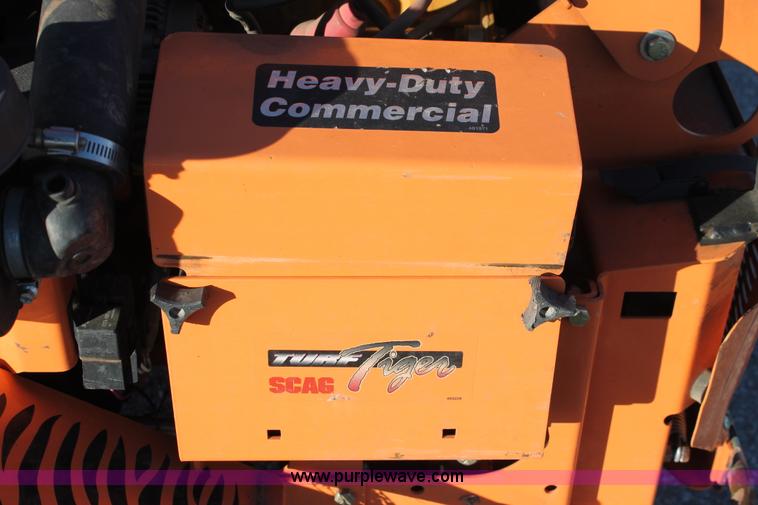 image for item AO9431 2012 Scag Turf Tiger ZTR lawn mower