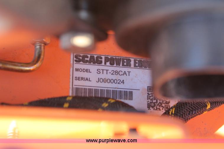 image for item AO9431 2012 Scag Turf Tiger ZTR lawn mower